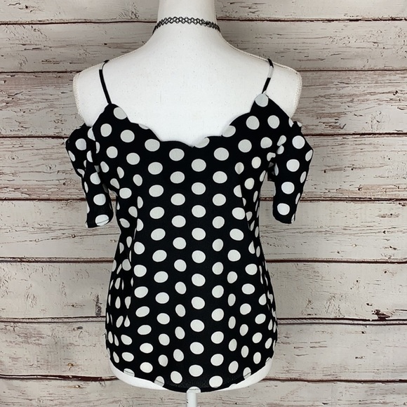 Monteau Polka Dot Blouse small - Picture 4 of 9